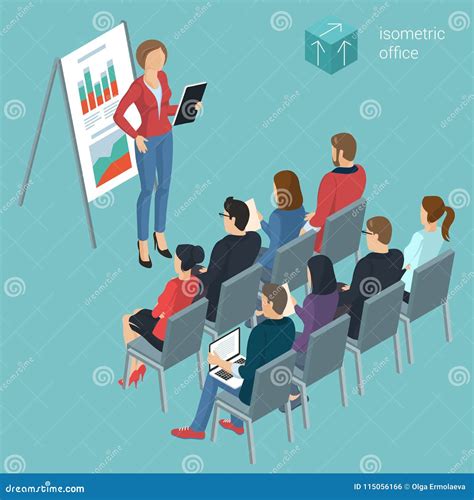 Business employee coaching stock vector. Illustration of education - 115056166