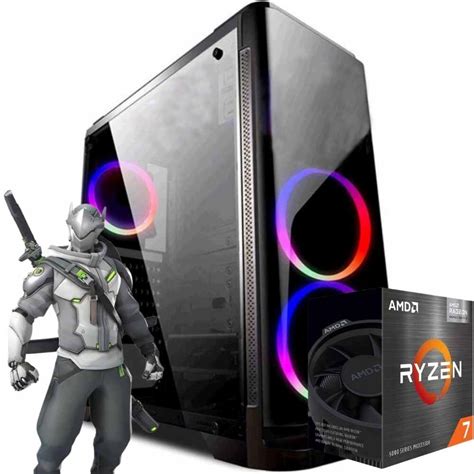 Pc Gamer Ryzen 7 5700g GrÁficos Vega 8 16gb Ram Ssd 480gb