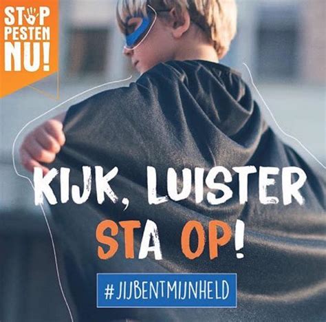 Stop Pesten Nu Stop Bullying Now On Twitter Onderweg Naar Amsterdam