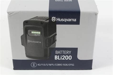 Husqvarna 967091902 Bli200 36v 52 Ah Lithium Ion Pro Battery Fits