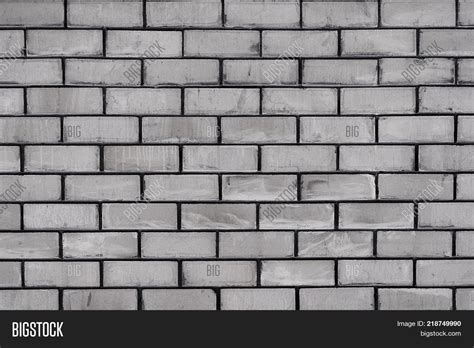 New Grey Brick Wall. Image & Photo (Free Trial) | Bigstock