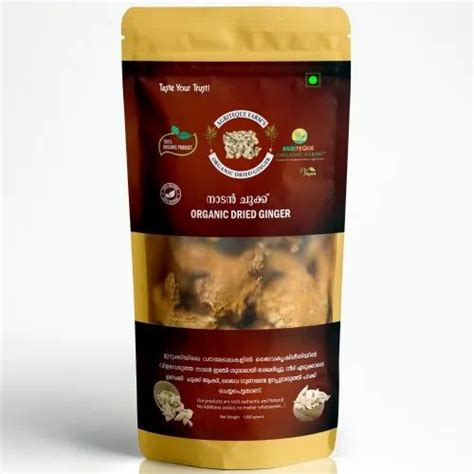 Natural Chemical Free Organic Dried Ginger Chukku 1000 Grams Packaging Type Packet At Rs