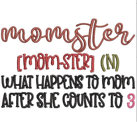 Momster Annjo Embroidery Designs