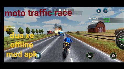 Trò chơi đua xe moto offline game moto traffic race mod apk có Link