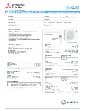 Fillable Online Submittal Data Pkaa Hal Fax Email Print Pdffiller