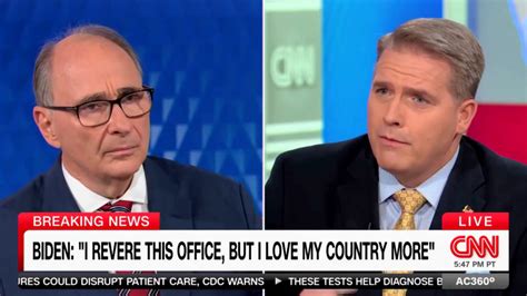 Cnn Commentator Presses David Axelrod On Bidens Forced Campaign Exit