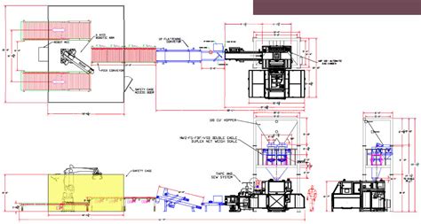 Portable And Complete Bagging Systems Or Bagging Lines Elevation