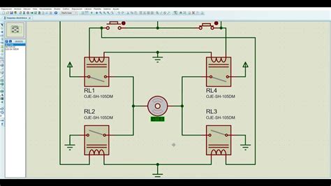 Puente H Con Relevadores Esquema Electronico Youtube