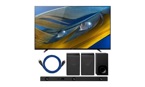 Sony BRAVIA XR Series A80J 65-Inch HDR 4K UHD Smart OLED TV (2021 Model) Bundle | Groupon