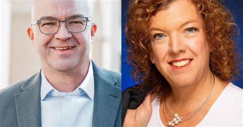 Bürgermeisterwahl in Niefern Öschelbronn Birgit Mertens und Uwe