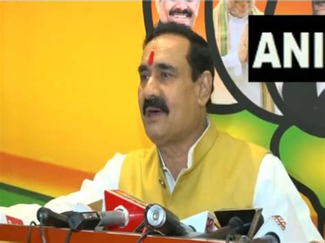 "Congress should learn management from BJP govt": MP Minister Narottam ...