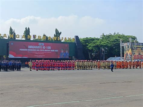 HUT Ke 105 Damkar Nasional Di Surabaya Suara Surabaya