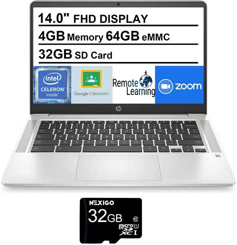 HP Chromebook 14 14a Na0000 Celeron N4000 UHD Graphics 600 14 0