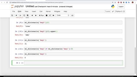 Python Para Data Science O Data Scientis 9 Diccionarios YouTube