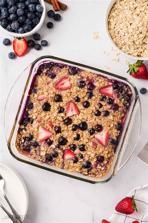 Baked Oatmeal Recipe Freezer Friendly The Recipe Rebel