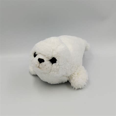 Peluche Phoque Blanc NATURE PLANET