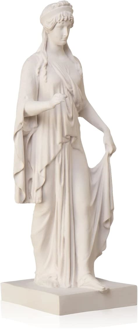 Elpis Greek Goddess Of Wisdom Statue 874 Inches White