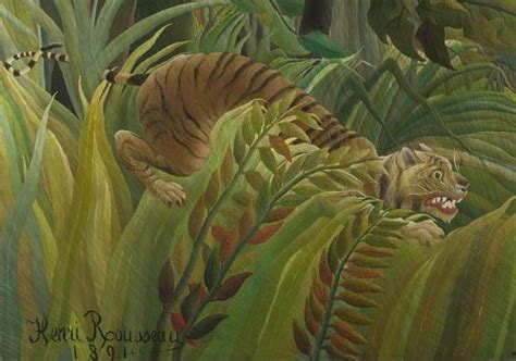 "Tiger in a Tropical Storm" by Henri Rousseau - An Analysis