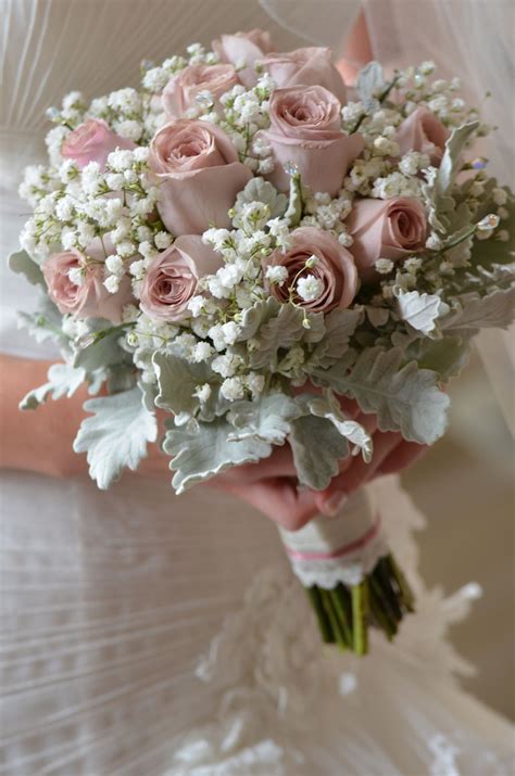 G Wedding Bouquets Pink Flower Bouquet Wedding White