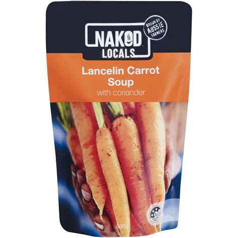 Naked Locals Carrot Lancelin Soup G Woolworths