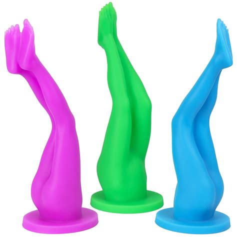 Consolador Anal De Silicona L Quida Para Piernas Juguete Sexual Enorme Y Sexy Para Estimular El