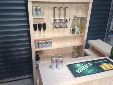 Full Home Bar And Optic Back Bar Micro Pub Summer House Bar Patio Bar