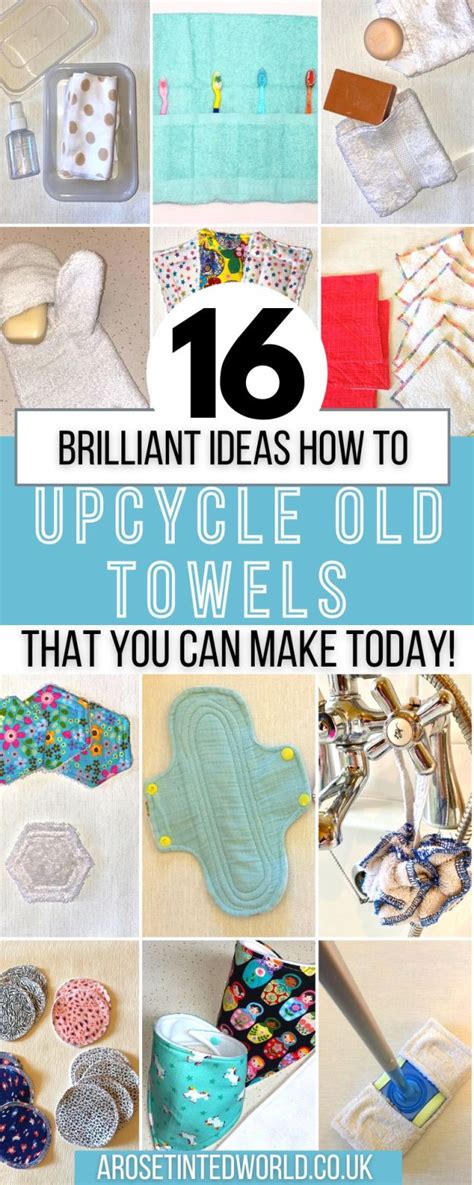 Ways To Upcycle Old Towels A Rose Tinted World