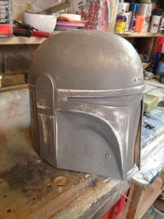 Painting A Boba Fett Helmet With Spray Cans Steps With