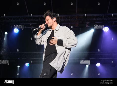 Italian Singer Alberto Cotta Ramusino Alias Tananai Performs In