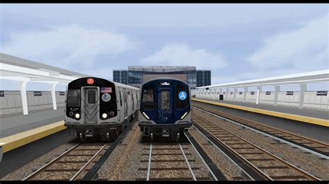 OpenBVE R211 A Train To Far Rockaway Via Rockaway Express YouTube