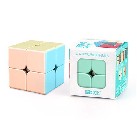 Moyu Mofang Jiaoshi Meilong 2×2 Macaron Speed Cube Australia