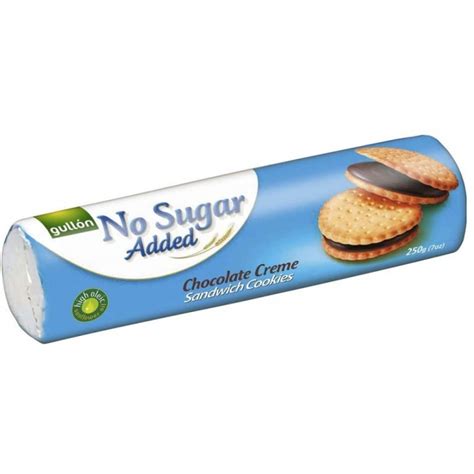 Gullon No Sugar Chocolate Cream Sandwich Cookies 250g Shopee Philippines