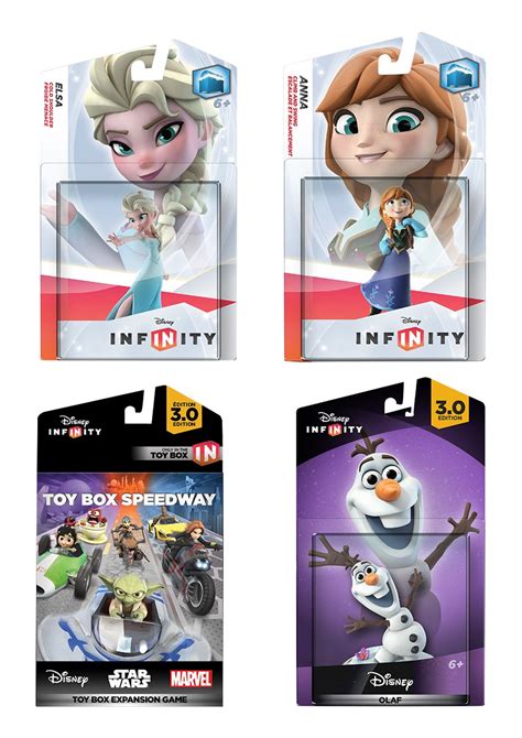 Disney Infinity 30 Edition Girl Power And Holiday Frozen Bundles