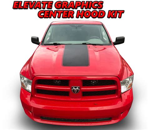 Dodge Ram 1500 Rally Hood And Tailgate Stripes Auto Vinyl Graphics 3m