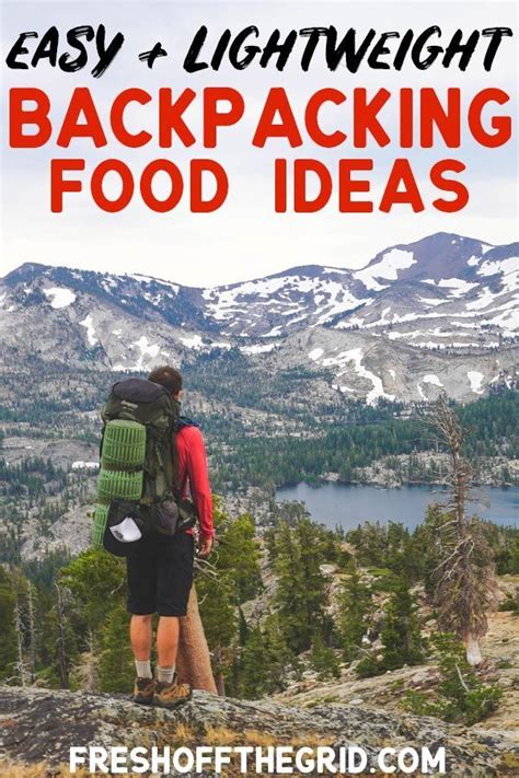 63 Backpacking Food Ideas Backpacking Food Hiking Backpacking