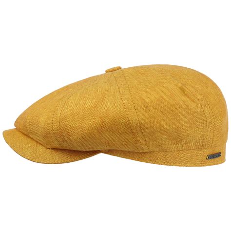 Hatteras Uni Linen Flat Cap By Stetson