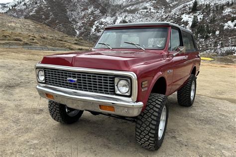 Modified 1972 Chevrolet K5 Blazer 4x4 For Sale On Bat Auctions Closed