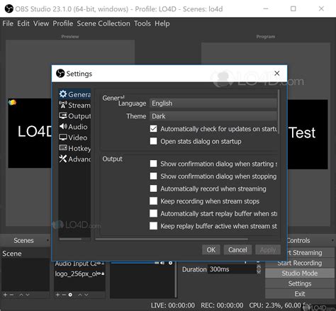Obs studio windows