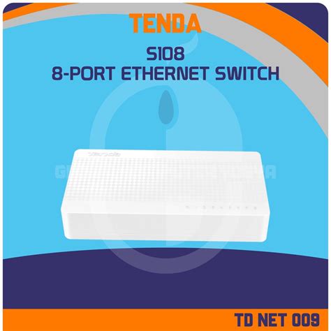 Jual Tenda S Small Smart Port Mbps Ethernet Switch