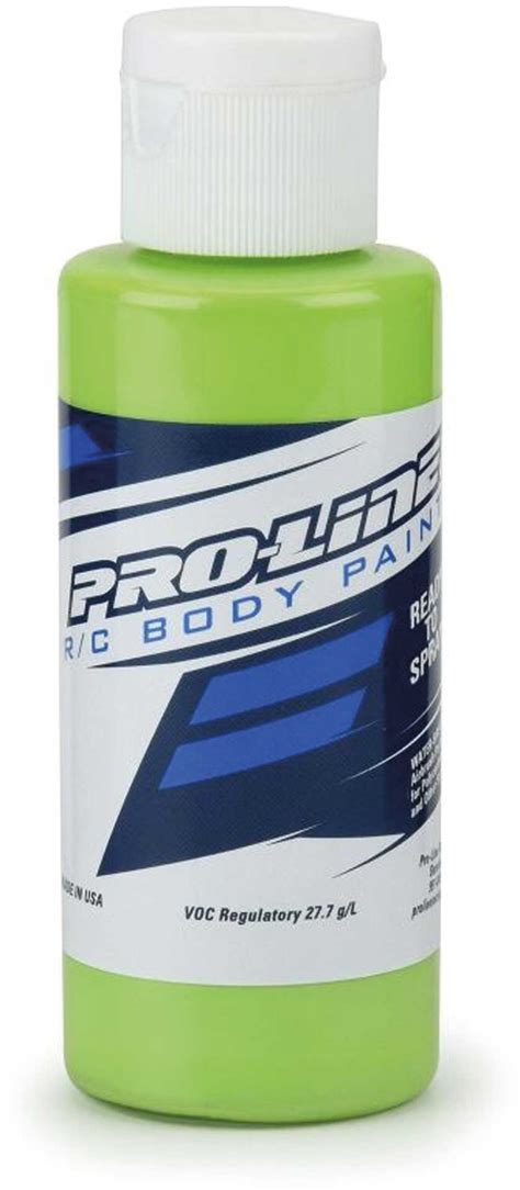 Proline Rc Body Paint Lime Green Special For Polycarbonate Airbrush