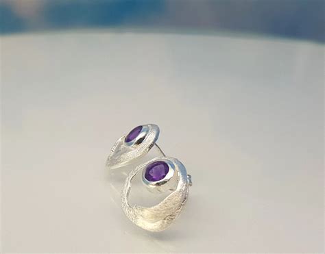 Ohrringe Amethyst Silber Paar Steinzauber