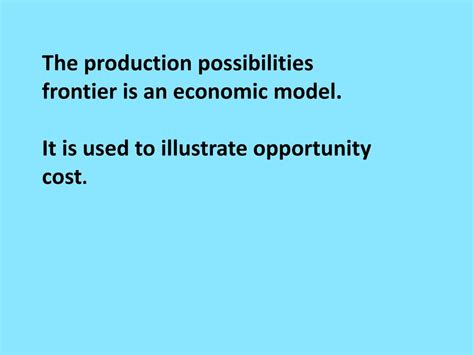 Ppt Production Possibilities Frontier Powerpoint Presentation Free Download Id 2607077