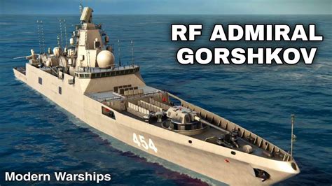 Modern Warships Rf Gorshkov T U H T Ng Mang Trang B Cho Lever