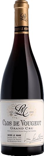 Buy Lucien Le Moine Clos De Vougeot Grand Cru Wine Online