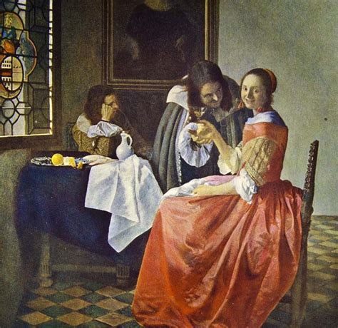 Einzigartig Jan Vermeer Christus Bei Maria Und Martha