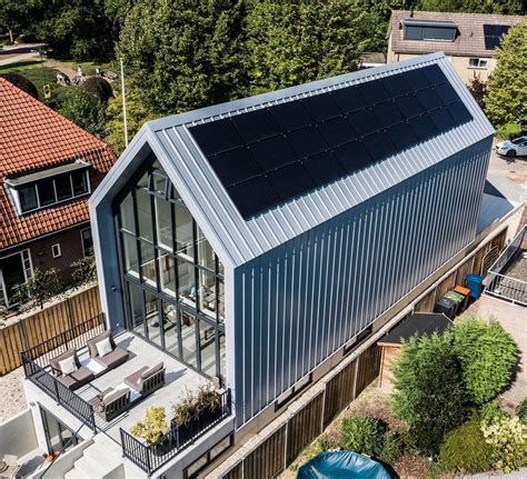 Falk Sandwichpanelen Loftwoning Houten Architectuur Huis