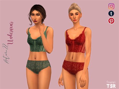 The Sims Resource Underwear MOT46