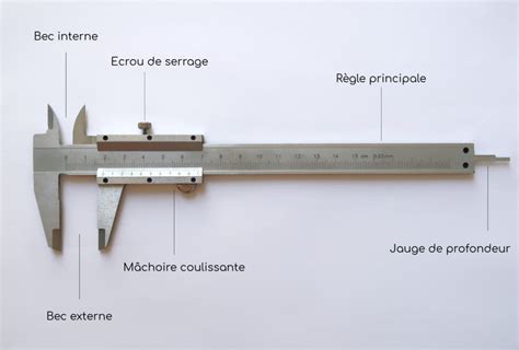 Zoom sur le pied à coulisse Apprendre la bijouterie