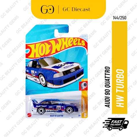 Ready Stock Hot Wheels Audi 90 Quattro Blue Case G Shopee Malaysia