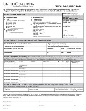 Fillable Online Enrollment Form 0705 Pmd Enrollment Form 0705 Pmd Fax